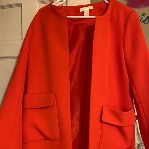 Red blazer